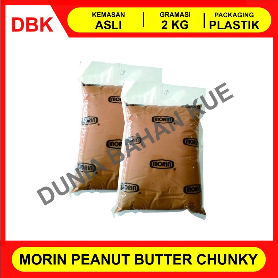 

MORIN PEANUT BUTTER CHUNKY 2 KG / SELAI KACANG PINDEKAS