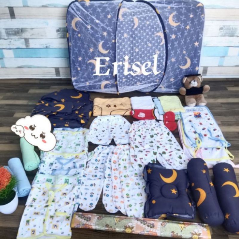 42 Pcs Set Baju Bayi Newborn Lengkap Paket Hemat Baju Bayi Baru Lahir