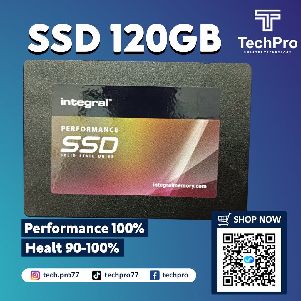 JUAL MURAH SSD 120gb Second ORI