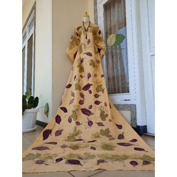 Ecoprint Jati Kain Ramban Ayu