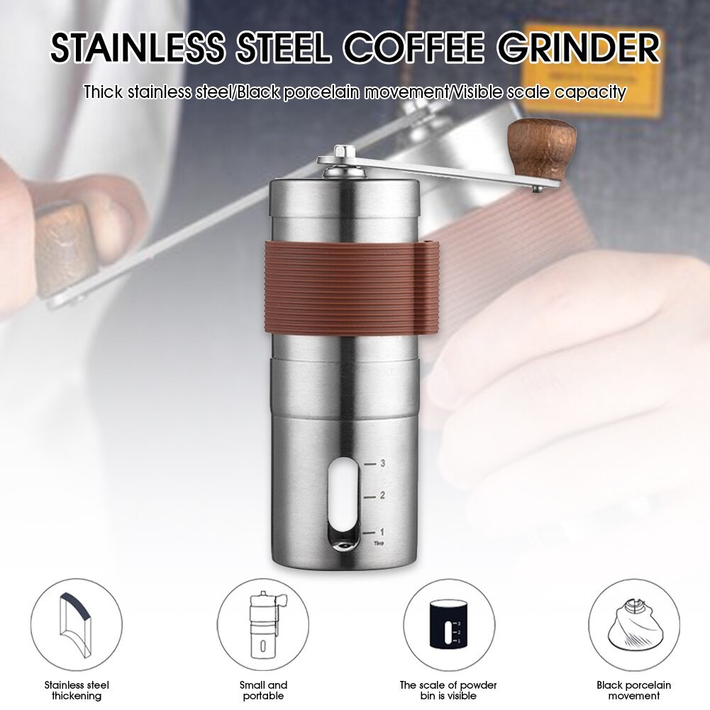 Manual Grinder Stainless / Coffee Manual Grinder