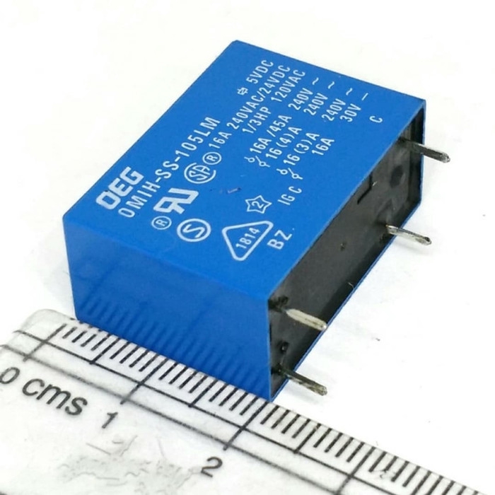 OEG RELAY 5VDC 4pin / Relay 5 vdc 4 pin / Relay 5 volt dc / Relay 5v