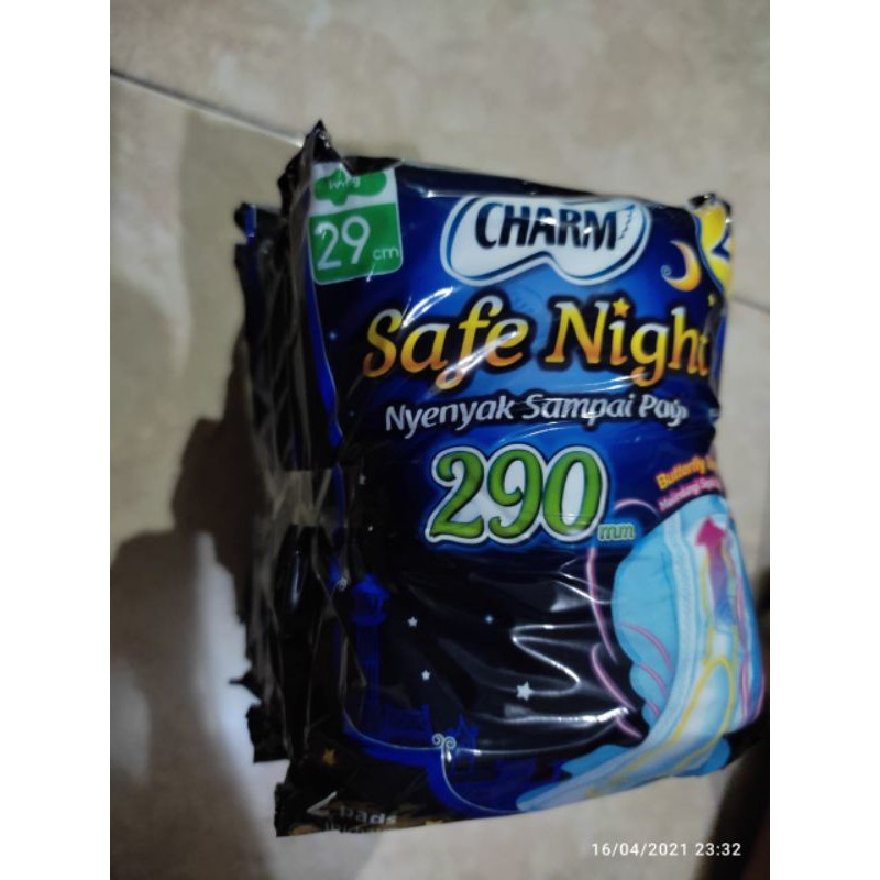 Charm Safe Night 29cm Renceng