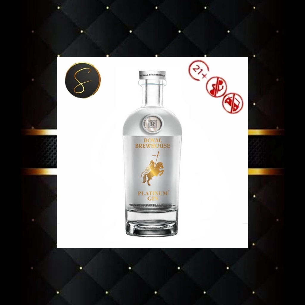 ROYAL BREWHOUSE PLATINUM GIN 750 ML