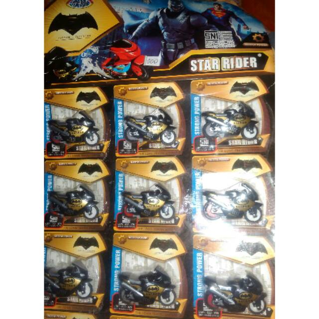 Mainan Motor Spin Go Batman