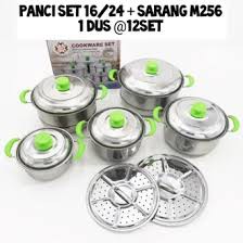 PANCI STEAMER SET 5in1 TUTUP KACA - TG-3