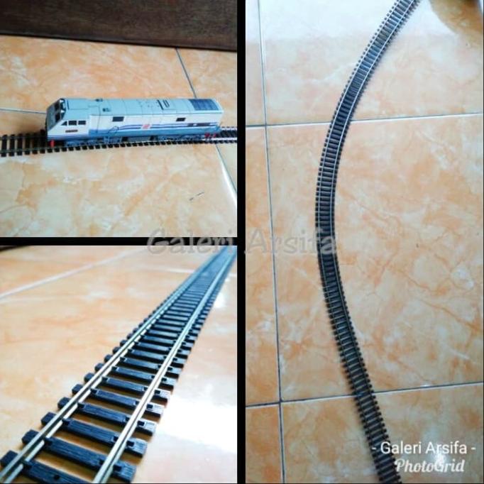 DIECAST REL FLEXIBLE TRACK ATLAS MINIATUR KERETA API SKALA HO SALE