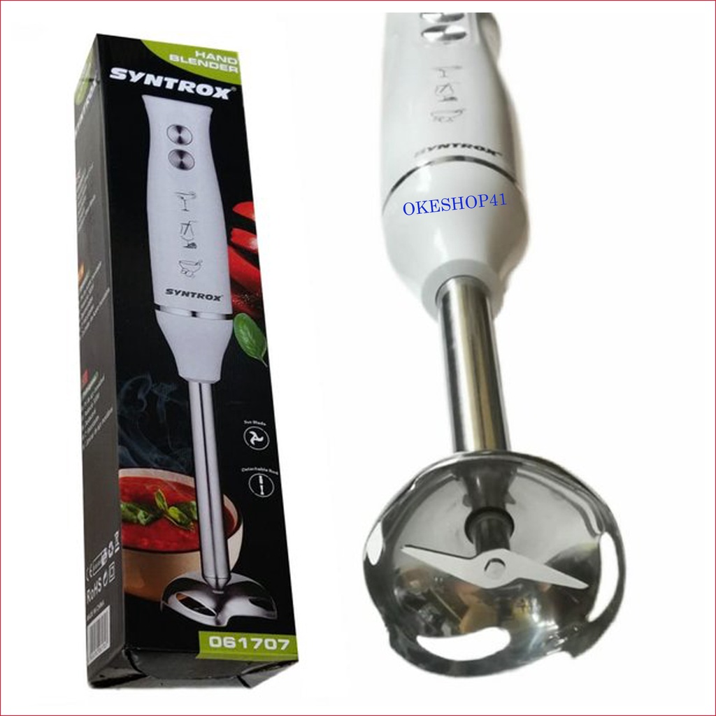 Syntrox 061707 Hand Blender Tangan Serbaguna