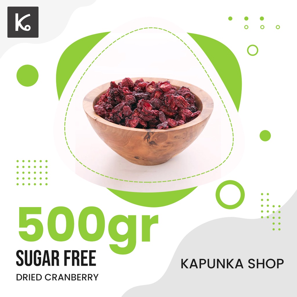 

Cranberi kering 500gr (dried cranberry)