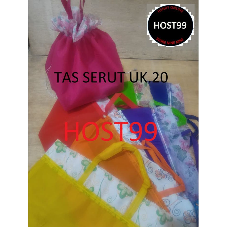 

TAS SERUT TAS BERKAT HANTARAN BEKAL KAIN SPUNDBOND SDNG MEDIUM 20X20