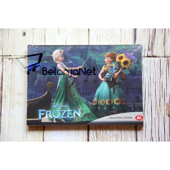 Buku Gambar A4 AL Frozen | Motif Cewek atau Cowok [PILIH SALAH SATU] [10PCS]