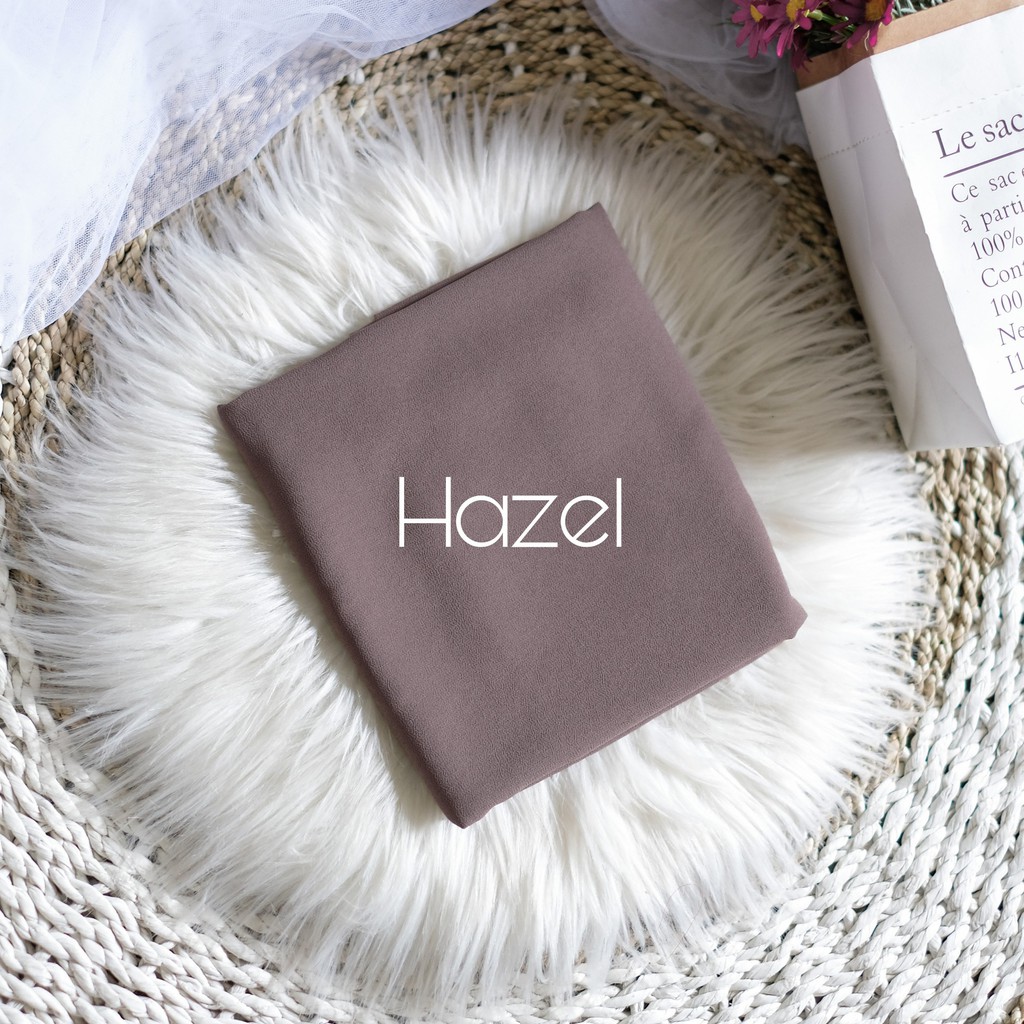 PASHMINA SQUARE CERUTY 180x75CM/PASHMINA BELLA SQUARE-HazelSQUARE