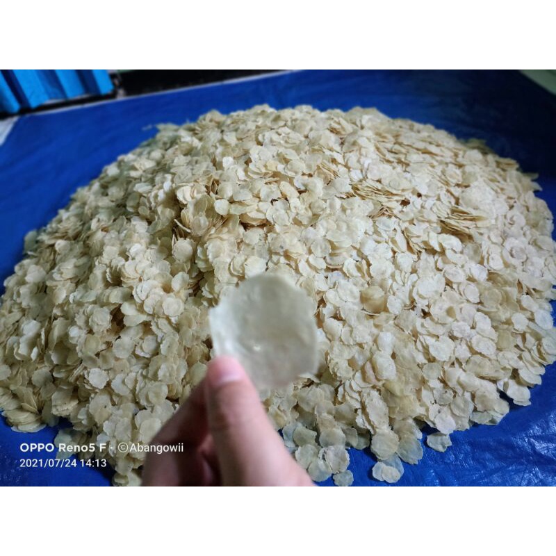 

Emping melinjo mentah original 500gram