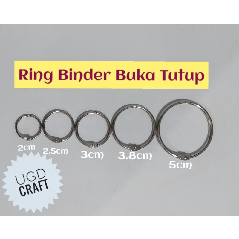 Ring Binder / Ring Buka Tutup