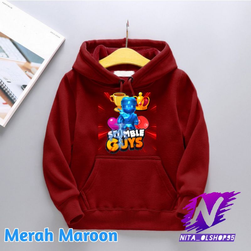 hoodie anak stumble guys dynamitron epic ninja