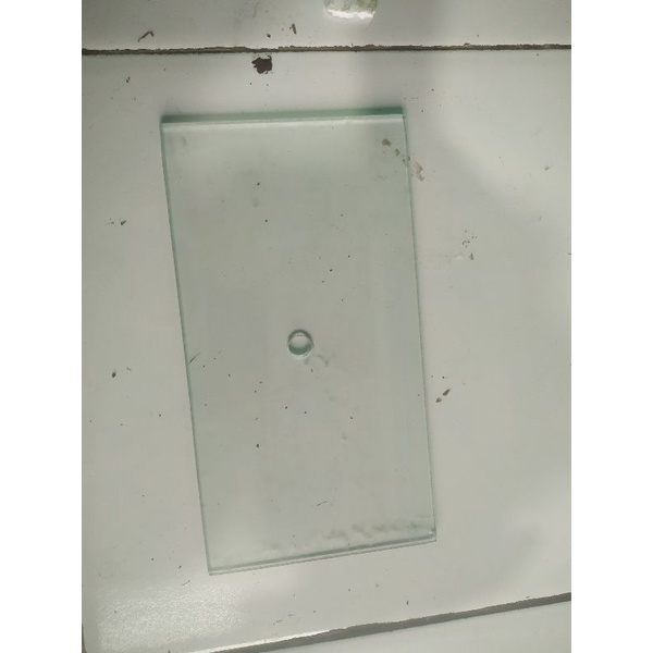 tutup aquarium kaca 40*25