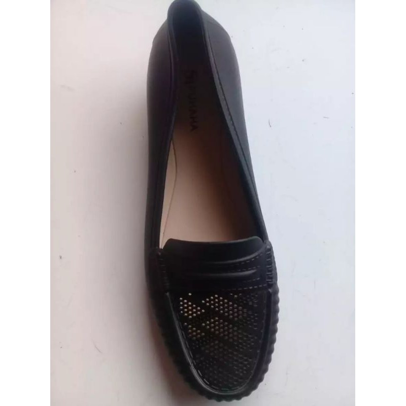 COD-Sepatu Karet Pantofel Flets wanita Fhuhaha 707