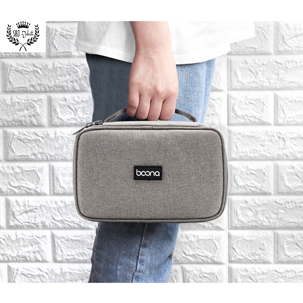 Dompet Gadget Tas Gadget Portable Multifungsi BAONA B009