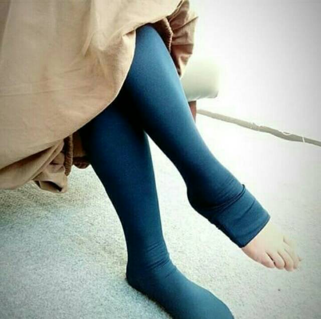 Celana Legging Wudlu Bahan Kaos Rayon