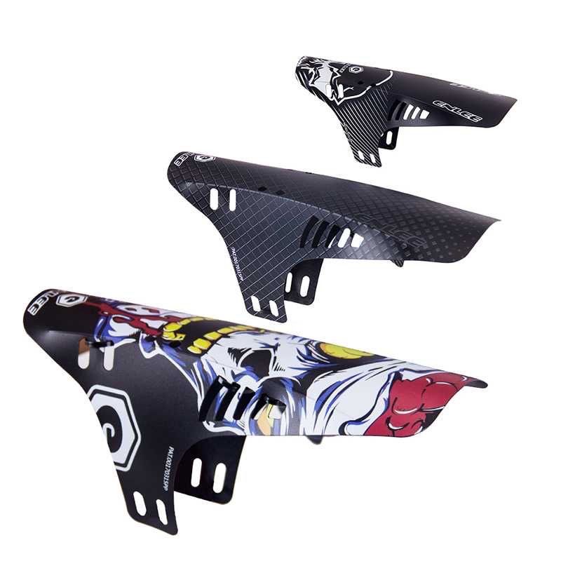 Richbit spakbor fender depan sepeda gunung mudguard EF1 - Hitam