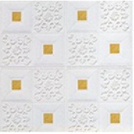 ✧YUKSHOPING✧ Wallpaper Dinding 3d Motif Gambar Wallfoam Dekorasi Kamar Murah R535-CLASSIC GOLD