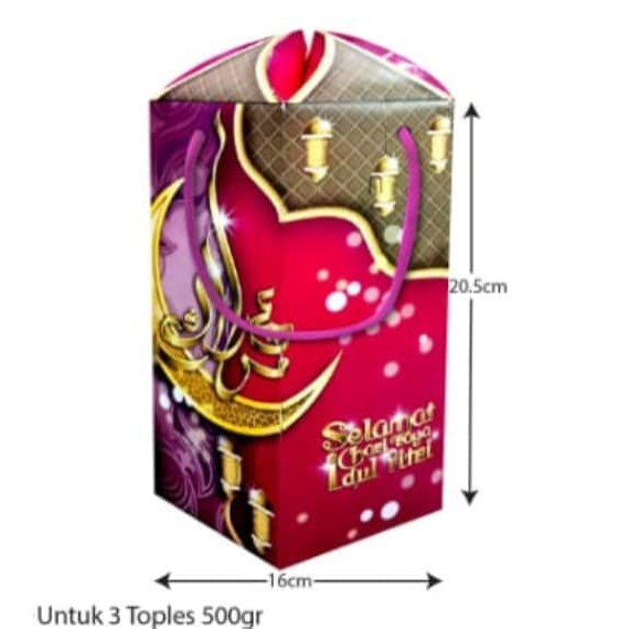 

BLR167 Dus toples lebaran idul fitri tenteng