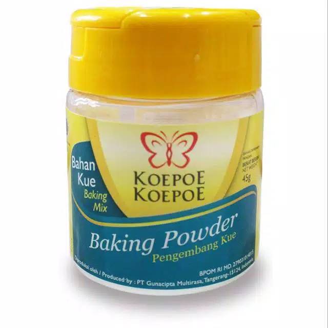 

Koepoe Koepoe Baking Powder Pengembang Kue 45g