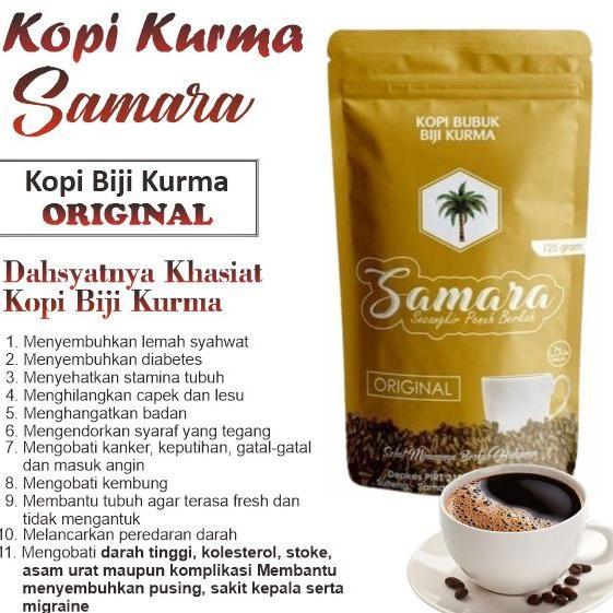 

Murah Kopi Bubuk Biji Kurma Samara Original - Kopi Kurma Terbatas