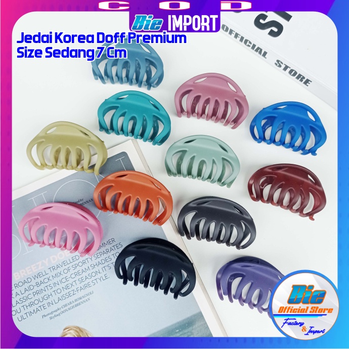 Jedai Doff Korea Premium Sedang Bentuk Cakar Impor Best Seller