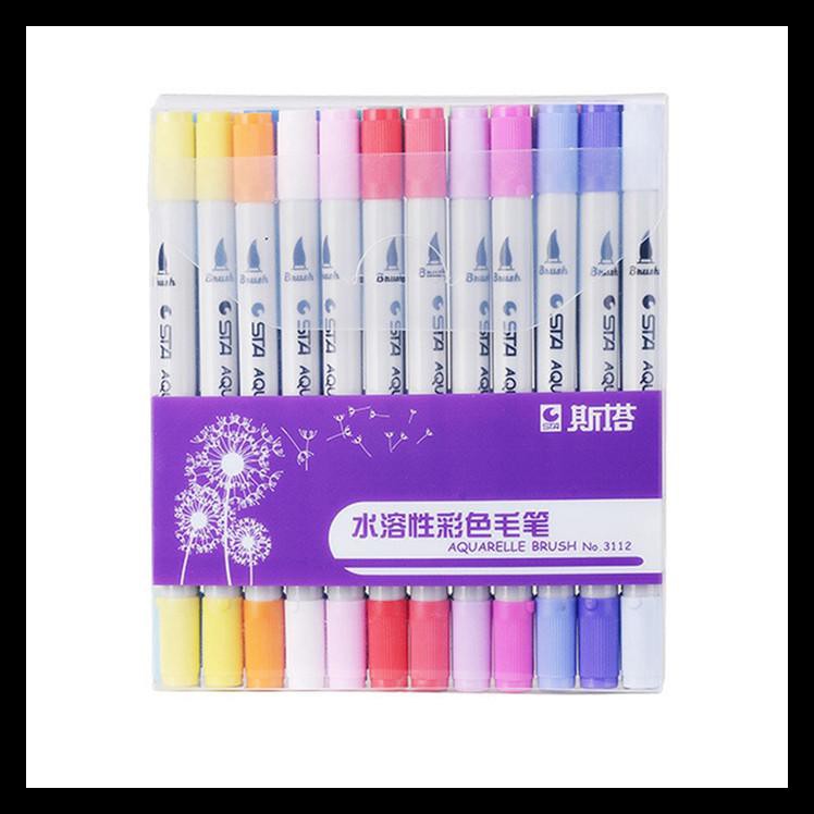 

Special Price Set Spidol 2 Sisi 12 Warna Untuk Menggambar / Melukis