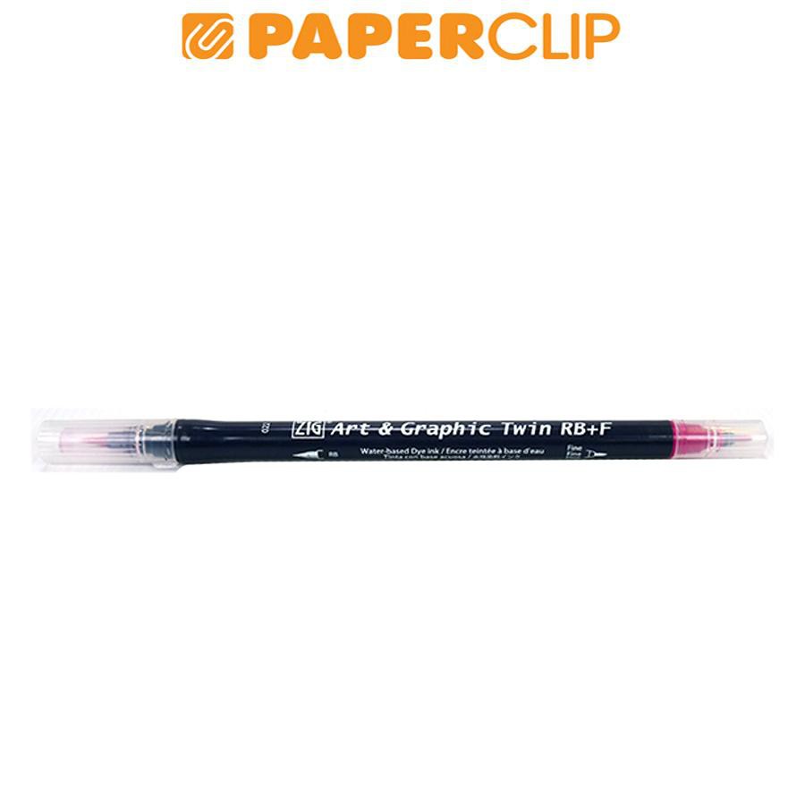 

PEN BRUSH ZIG KURETAKE ART & GRAPHIC TWIN TUT-95 022 DARK PINK