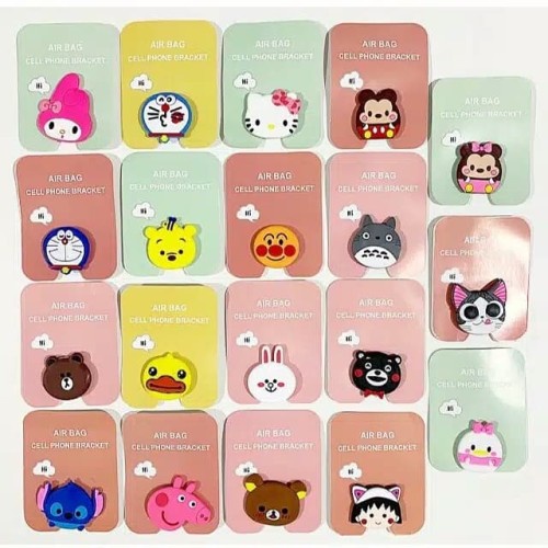 PopSocket KARAKTER LUCU AIR BAG Cell Phone Bracket