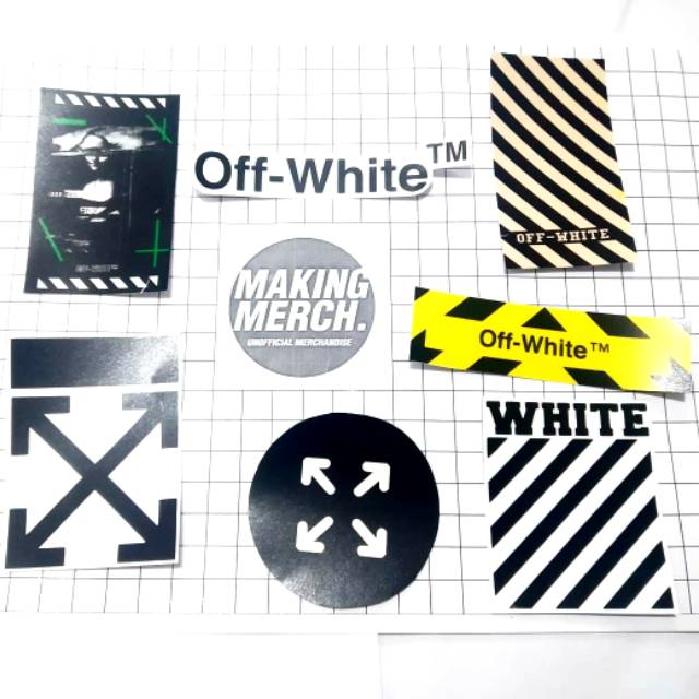 

Stiker offffff whiiteeeee