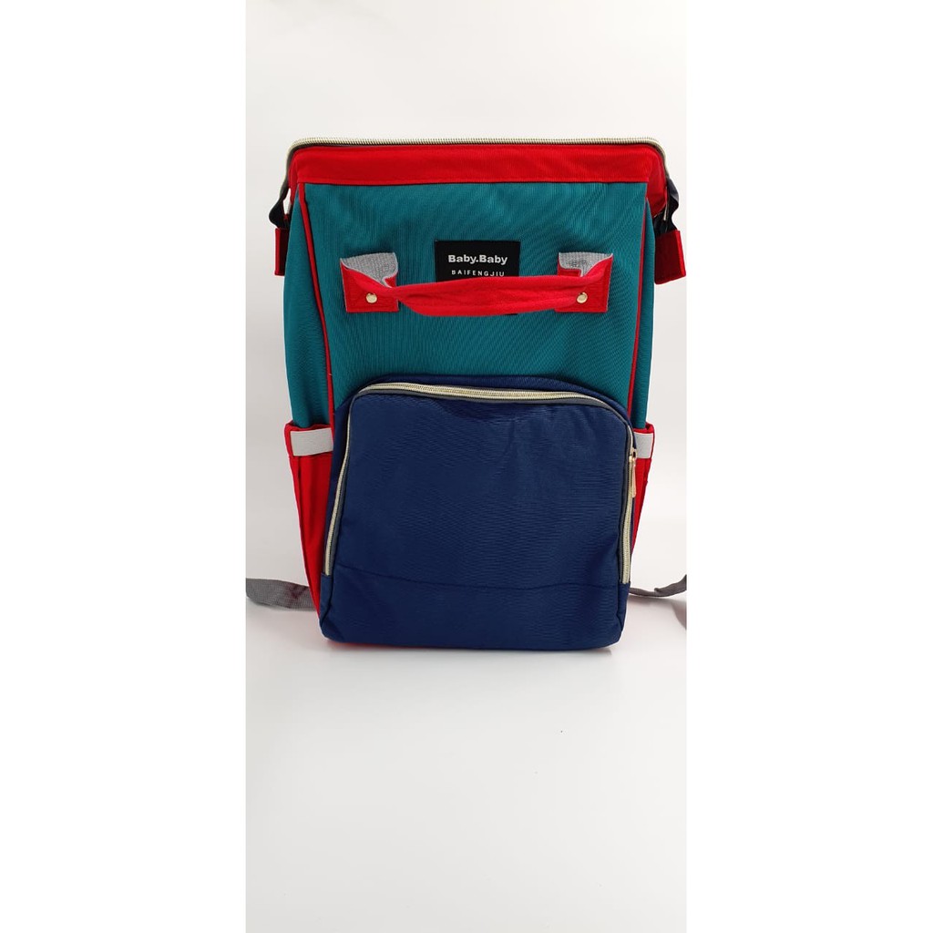 Tas Baby Diaper Ransel Anello Canvas 3 Warna