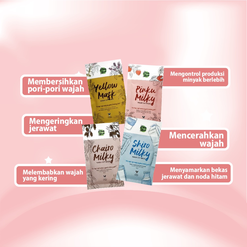 Skinhouseid Masker Wajah Organik Runaskin Premium Original Ampuh Merawat Dan Eksfoliasi Kulit