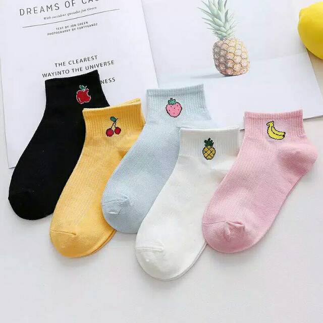 Kaos Kaki Korean Model Semata Kaki Ankle Cute [KK]