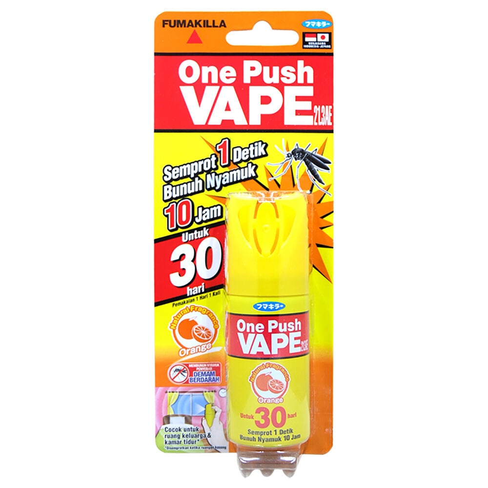 VAPE One Push 30days (Obat Nyamuk) Orange 1pcs