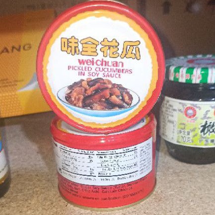 

Krai Wei Chuan pickled cucumber acar timur sayur asin