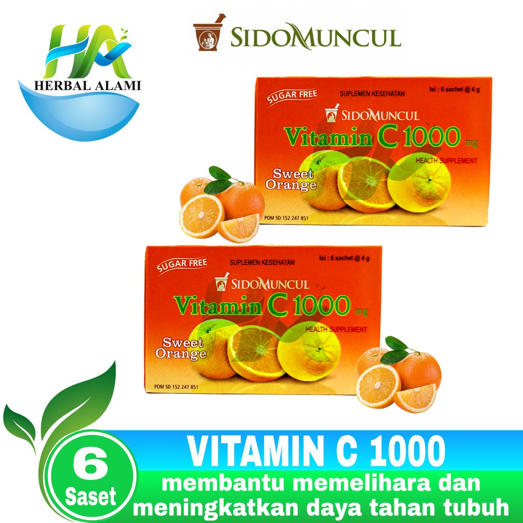 Manfaat Sidomuncul Vitamin C 1000 Di Indomaret