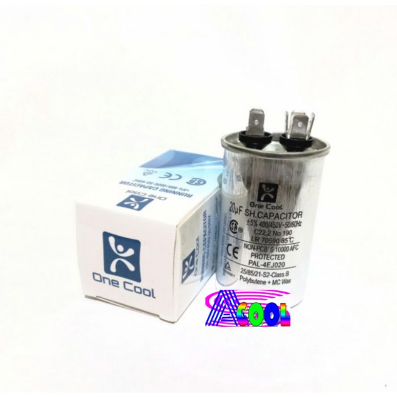 Kapasitor AC 20 uf/Capacitor AC 20 Mikro/Kapacitor 20 Micro