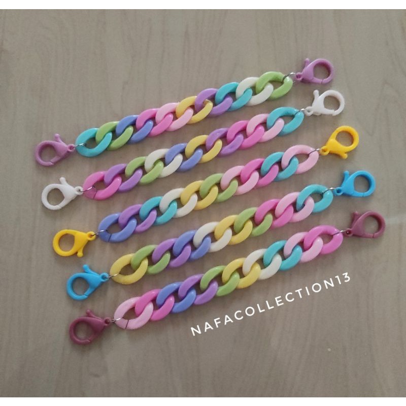 Konektor Masker rantai rainbow beli 10 free 2 pcs