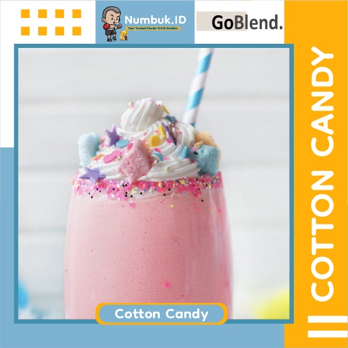 Bubuk Minuman Rasa Cotton Candy/ Cotton Candy Powder Drink 1Kg (Rasa Gulali)