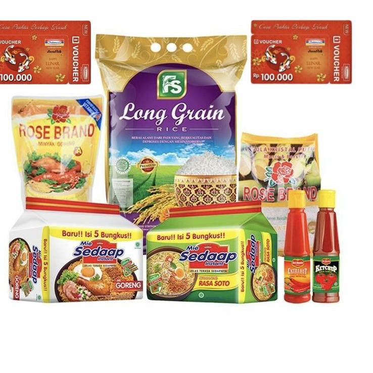 

Paketan sembako lndomaret 이