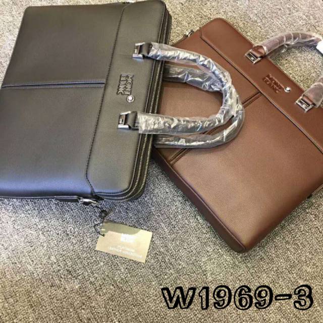 Tas Kantor MontBlanc/Tas Laptop Pria/Tas Fashion Pria Bag