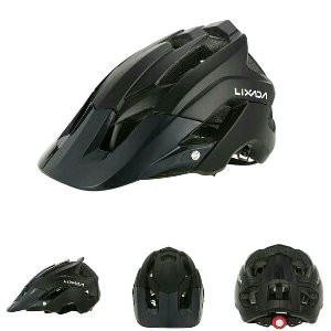 HELM SEPEDA MTB LIXADA   HITAM DOFF Berkualitas