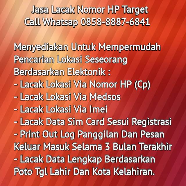 Jasa Lacak Nomor Hp Target Shopee Indonesia