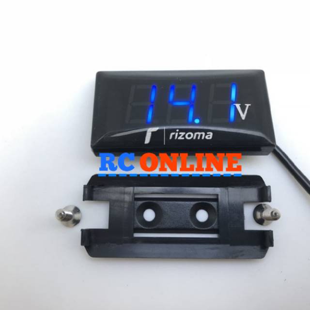Voltmeter rizoma voltmeter aki voltmeter motor mobil grade a kualitas bagus