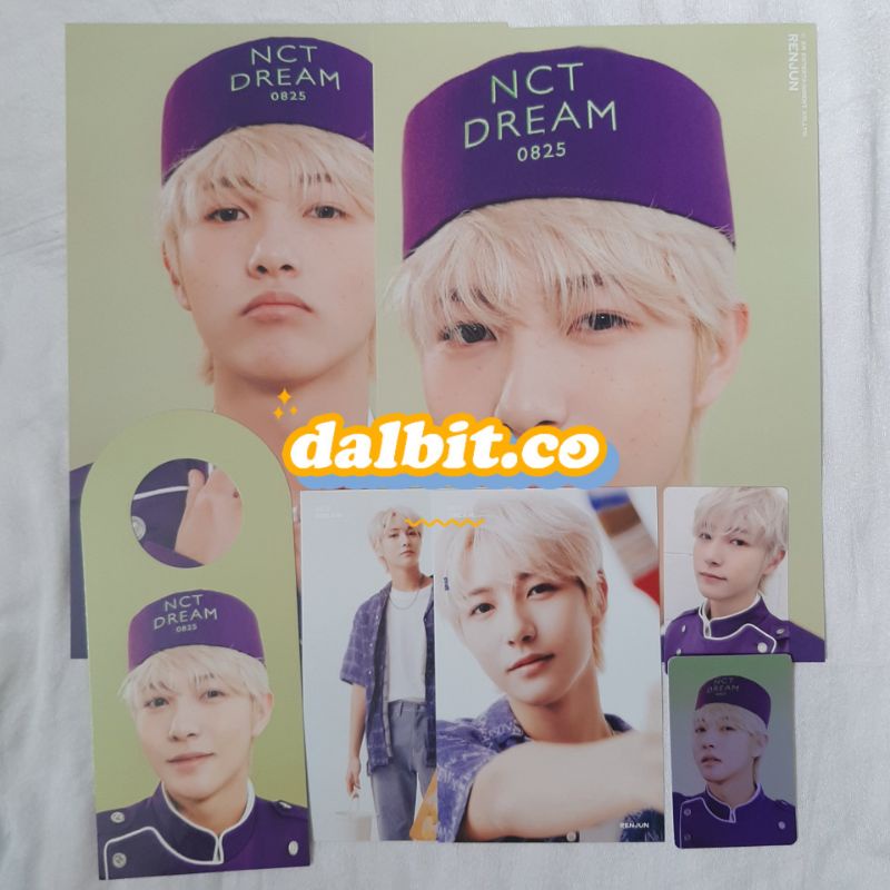 NCT DREAM 2022 SEASON'S GREETING / SG MEMBER SHARING + BENEFIT ALADIN RENJUN