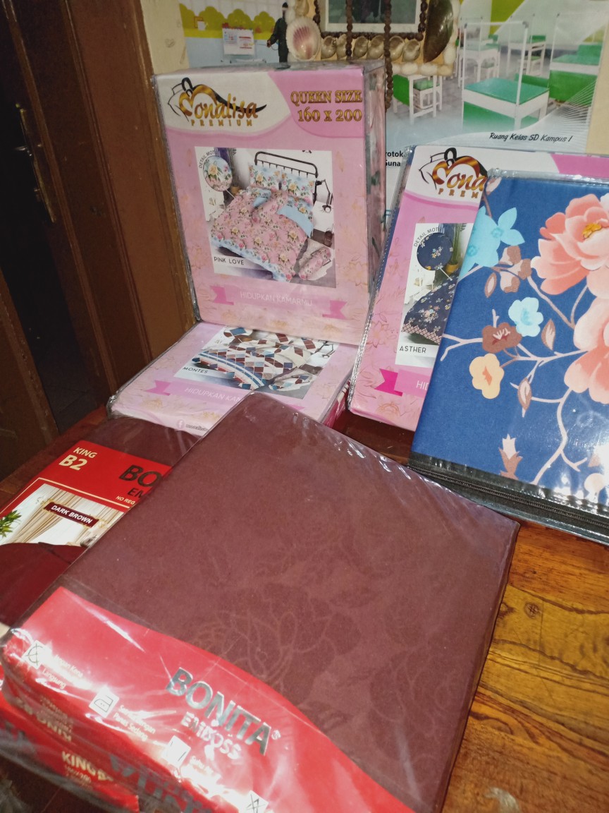 Rc Sprei Monalisa Premium Ukuran Queen 160x200 Harga Terjangkau
