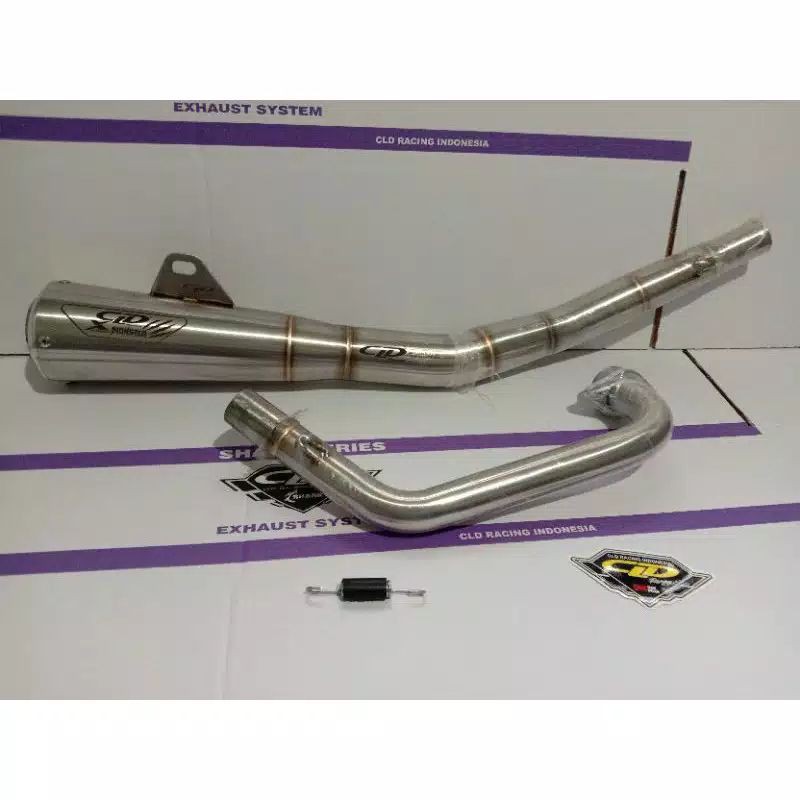 knalpot racing cld x monster satria fu fi